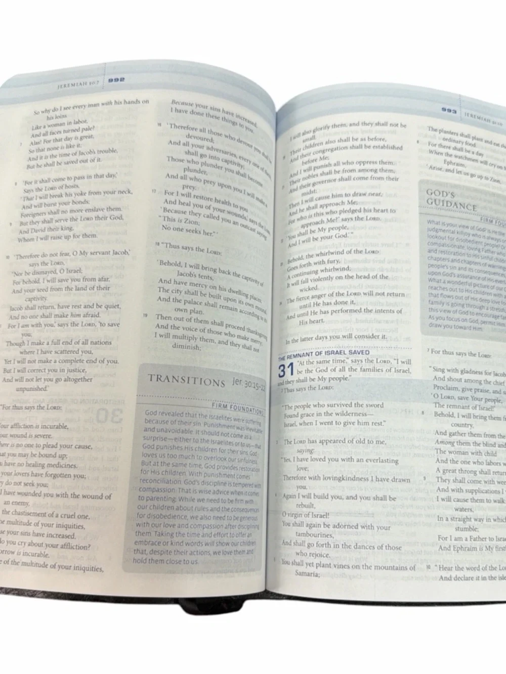 Family Foundations Study Bible New King James Version Black Bonded Leather - Picture 4 of 8